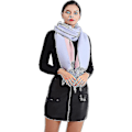 Miniatyrbild 5 av 5: Dam Scarf Cashmere-liknande Wraps Blanketscarf Splicing Rutig Scarf Höst Vinter