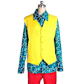 Pikkukuva 3 / 4: Arthur Fleck Joker Miesten Puku Punainen Puku Asuste Fanci XL