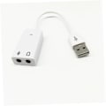 Miniatyrbilde 4 av 4: Driver USB Lydkort 3D Virtuell 7.1 Kanal Lydadapter for Laptop Notebook