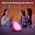Miniatyrbillede 4 af 5: Ambient Bærbar Bordlampe Bluetooth Stemmestyret Skrivebordslampe