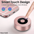 Miniatyrbilde 2 av 3: Rosegull Bluetooth-høyttaler Mini Speake1pcsrose Gull