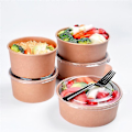 Miniatyrbillede 3 af 5: 20 stk Engangs Kraftpapirskåle Party Favor Takeaway