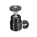 Miniatyrbillede 1 af 5: Metal Mini Kuglehoved Blitzbeslag Holder Skrue Til Kamera Stativ Hotshoe (1 Styk, Sort)
