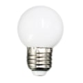 Miniatyrbillede 3 af 4: E27 LED Pærer 1W Pe Frostmat LED Globe Farverig 220V - 1 stk (rød)