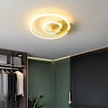 Miniatyrbilde 2 av 5: LED Taklampe Sirkel Ring Nordisk Gull Akryl Stue