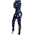 Miniatyrbillede 1 af 2: Hywell Kvinder Dyr Pyjamas Jule-Body