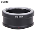 Miniatyrbillede 1 af 5: Om-m4/3 Adapterring til Olympus Om-objektiv til Micro 4/3 M43 Kamerahus til Oly Mpus Om-d E-m5 E-pm2 E-pl5 Gx1 Gx7 Gf5 Om