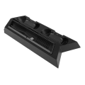 Miniatyrbilde 5 av 5: Vertikal Stativ Kjølefan Lader for Playstation 4