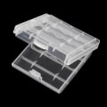 Miniatyrbillede 5 af 5: Hvid Plastik Hårdtaske Cover Holder Aa Aaa Batteri Opbevaringsboks