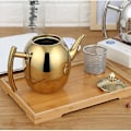 Miniatyrbillede 3 af 4: Tyk Rustfrit Stål Tekande Kaffe Pot Vandkedel Filter