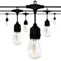 Pikkukuva 2 / 5: Maailmapallo-ulkokattokruunut 5m 10 lamppua S14 Edison LED