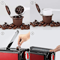 Miniatyrbilde 4 av 5: 3 stk Påfyllbare Gjenbrukbare Espresso Kapsler For Kaffemaskin Gjenbrukbar Kapsel Påfyll Tom Kapsel-haoyi-yuhao