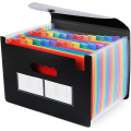 Miniatyrbild 2 av 4: Dokumentmapp A4, Utbyggbar Mapp Accordion Design A4