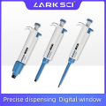 Miniatyrbillede 1 af 5: Larksci Lab Pipette Enkeltkanals Justerbar Mikropipette