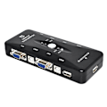 Pikkukuva 5 / 5: USB 2.0 KVM-kytkin 4 porttia SVGA VGA näppäimistö hiiren kytkentälaatikko