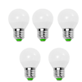 Miniatyrbild 1 av 5: 5-pack 9 W LED-globbulbs 900 Lm E14 E26 E27 G45 12 LED