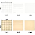 Miniatyrbillede 2 af 5: 6 stk. Linjerede Sticky Notes 80 Ark Hvide Kraft Notes