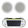 Miniatyrbilde 2 av 5: Rocker Cap Controller Håndtakhette Tommelgrep Beskytter For Psv1000 2000 White