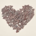 Miniatyrbilde 5 av 5: 100 stk Trehjerte-knapper Hjerte-malingknapper 2 hull Sy Scrapbooking-knapper For DIY Sy Håndverk Laging For Valentinsdag, Morsdag-y