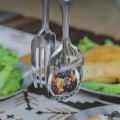 Miniatyrbillede 5 af 5: Rustfrit Stål Tang Køkken Tang, Buffet Tang Tang Til Kok, Grill, Madgrill, Salat, Servering, Buffet (sølv) (1 stk)