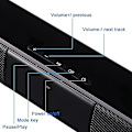 Pikkukuva 2 / 5: 40W Bluetooth-kaiutin Caxia De Som Langaton Soundbar