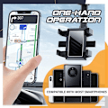Pikkukuva 3 / 5: Mobiilipuhelimen pidike auton takapeiliin ABS-peilillä