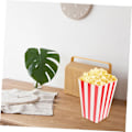 Pikkukuva 5 / 8: 24 kpl Värikkäitä Popcorn-ämpäreitä Illat Klassiset Raidalliset Popcorn-laatikot