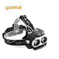 Miniatyrbillede 2 af 5: USB-drevet LED-forlygte Vandtæt 5000 Lumen 2 LED'er T6