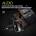 Miniatyrbilde 4 av 5: A7 Sikkerhetsbil Digitalt Display Bluetooth MP3-spiller