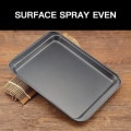 Miniatyrbillede 3 af 5: Rektangulær Non-stick Brød Kage Bagebakke Sort DIY