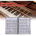 Miniatyrbillede 5 af 5: Musiknotesmappe - Mappe i A4-format, dobbeltsidet, musikmappe til noder An (shikai)-yuhao