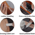 Miniatyrbilde 3 av 4: Mappe 2 stk Lærverktøy Scoring Folding Folding Origami Papir Creaser Håndverk Scrapbooking Verktøy