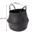 Miniatyrbilde 4 av 4: Rattan Kurv Vaskerom Oppbevaring Holder Multi