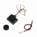 Miniatyrbillede 4 af 5: 5.8G 48CH 25mW 1000TVL FPV Kamera med Indbygget Sender