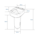 Miniatyrbilde 4 av 5: Bluetooth MP3 Handsfree Bil Lader FM-sender