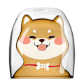 Pikkukuva 1 / 5: Uusi Shiba Inu -kuppi, lämmönkestävä kaksoislasikuppi