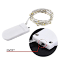 Miniatyrbillede 4 af 5: 24 stk. 1m 10 LED-lysstreng Feelysslynge Dekorativ