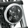 Pikkukuva 5 / 5: 5.75'' 45W Daymaker LED-ajovalo Harley Davidson -moottoripyörään