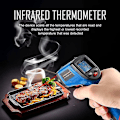 Miniatyrbillede 4 af 5: Berøringsfri LCD IR Laser Digital Infrarød Termometer