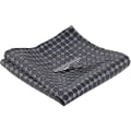Pikkukuva 4 / 4: Miesten solmio ja taskuliina -setti, solmio klipsillä, silkki, muodollinen