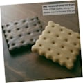 Miniatyrbillede 3 af 8: 2 stk. Cookie Coasters Sofabord med Opbevaring Æstetisk Værelsesindretning Coasters