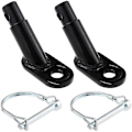 Miniatyrbillede 1 af 5: 2 stk. Cykeltrailer Trækbeslag Kobling Cykeltrailer Trækbeslag Connector Cykeltrailer Trækbeslag Adapter