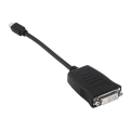 Miniatyrbild 2 av 5: Mini DP till DVI Aktiv Adapter för Videoutrustning