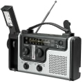 Miniatyrbilde 5 av 5: Multifunksjons Sol- og Håndsveiv AM-FM-SW Radio Lommelykt