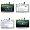 Miniatyrbilde 3 av 5: 5-tommers Resistiv Berøringsskjerm LCD HDMI Raspberry
