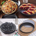 Pikkukuva 2 / 3: Tarttuvuutta estävä irtopohjainen tarttuvuusvuoka quichelle, piirakalle ja pizzalle