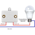 Miniatyrbilde 4 av 5: 6 stk Dør LED-bryter for skaplys, normalt lukket skap elektriske lampesbrytere, for skap P-yuhao