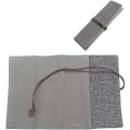 Miniatyrbillede 3 af 5: Canvas Blyantsæt Håndlavet Foldbar Rullet Blyantsæske Rejseblyantsholder Wrap