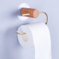 Miniatyrbillede 2 af 5: Nordisk Håndklædeophæng Toiletrulleholder Badeværelse