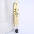 Miniatyrbillede 5 af 5: Hjemmefodbetjent Kickdown Dørstopper En-tryks Flip Dørholder Lydløs Buffer Brushed Gold